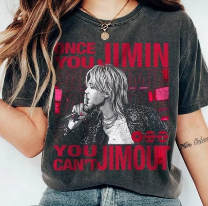 BTS Jimin Arirang Unisex T-shirt Men Women Summer 100 Cotton Shirt Fashion High Quality Short Sleeved Top Streetwear