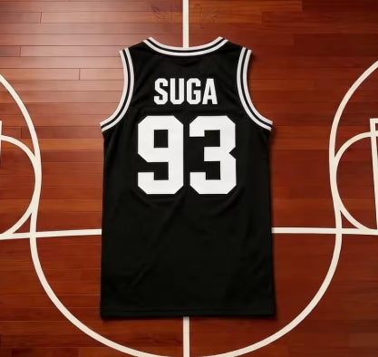 2026 New Summer BTS Print Sleeveless T-Shirt KPOP Fandom Outfits Top Basketball Training