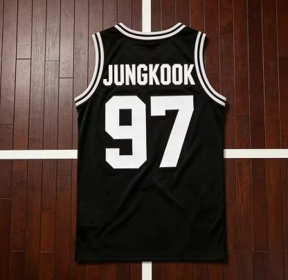 2026 New Summer BTS Print Sleeveless T-Shirt KPOP Fandom Outfits Top Basketball Training