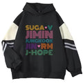 BTS Member Name Graphic Hoodie